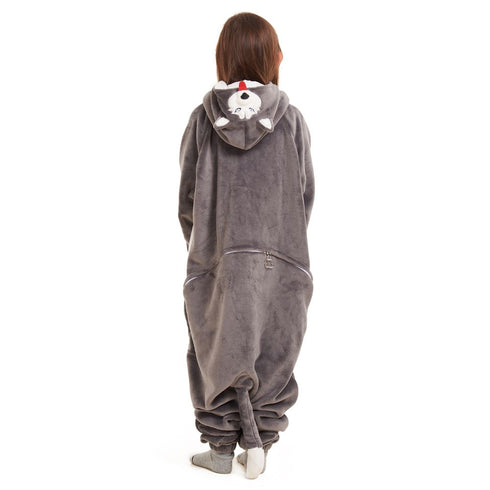 Snuggs Kids Blanket Onesie Husky